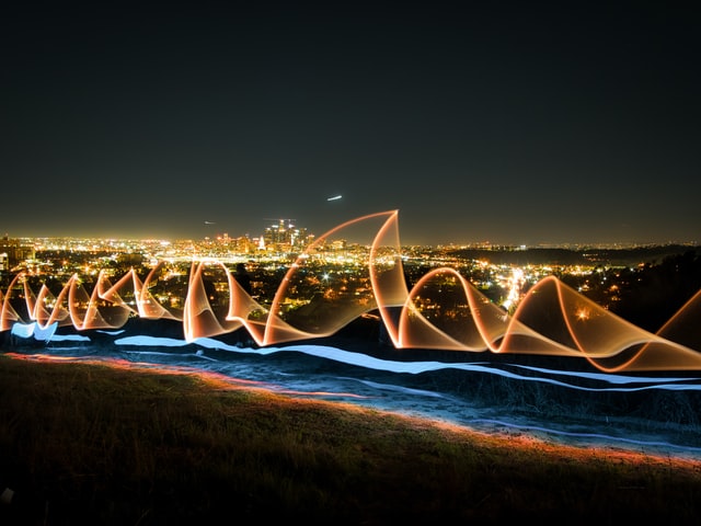 Bright City lights